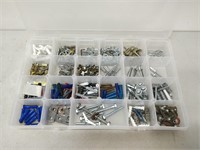 lot of assorted hardware- screws bolts, etc.--
