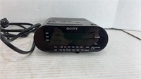 Sony Alarm Clock Black