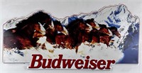1994 Budweiser Beer Clydesdales Metal Sign