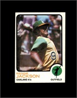 1973 Topps #255 Reggie Jackson EX to EX-MT+