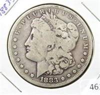 1883-S MORGAN SILVER DOLLAR