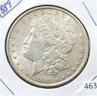 1889 MORGAN SILVER DOLLAR