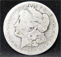 1878 MORGAN SILVER DOLLAR