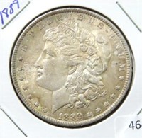 1889 MORGAN SILVER DOLLAR