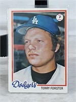 1978 Topps Baseball Card #347 Terry Foster