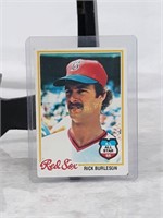 1978 Topps Baseball Card #245 Rick Burleson