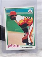 1978 Topps Baseball Card #330 Bob Watson