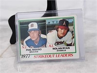 1978 Topps Baseball Card #206 - Strikeout Leaders