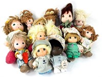 13 Precious Moments Doll Collection
