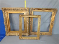 3 Decorative Picture Frames