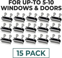 Window Locks, 15 Pack Window Locks for Vertical an