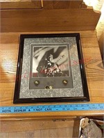 BB King signed Memorabilia in frame