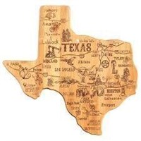 TOTALLY BAMBOO TEXAS STATE CUTTING BOARD