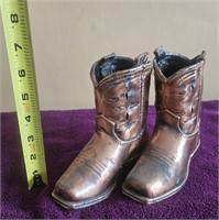 Bronzed Children's Cowboy Boots
