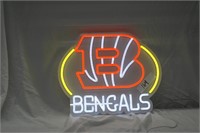 BENGALS LIGHT UP SIGN WORKS 13X17