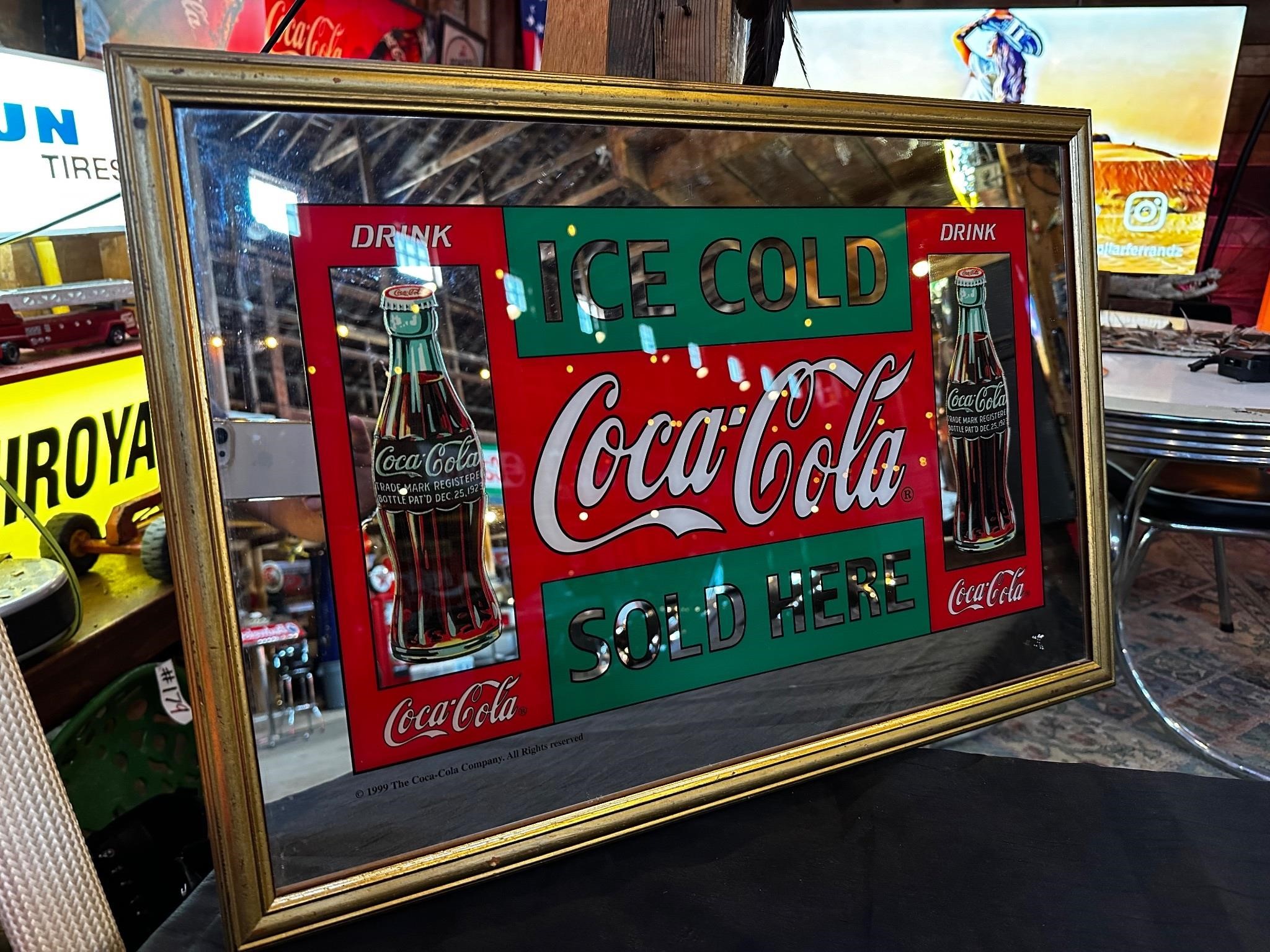 25 x 17” Coca-Cola Mirror