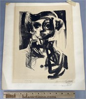 Modernist Print "Missy" unframed