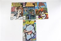 (4) GI Joe Comic Book Lot