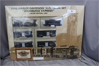 1996 Harley Davidson Milwaukee Express Train set