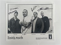 Smash Mouth signed photo