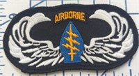 USA made iron-on military patch