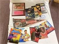 Collection of Vintage Sports Items