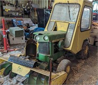 John Deere 140 Garden Tractor ,Cab,Snowblower*O/S