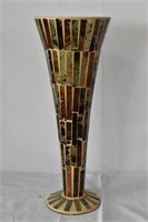 Mosaic Art Glass Vase