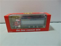 H&S Big Dog Forage Box-Red Peterbilt