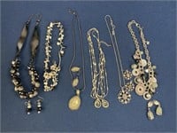 (6) Costume Jewelry and Matching earring sets