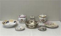 Victorian China, Cracker Jars & Serving Bowls