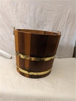 Wooden Ice Cream Bucket / Planter