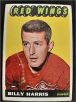1965-66 Topps NHL Billy Harris Card