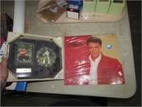 ELVIS CLOCK & 2003 CALENDER