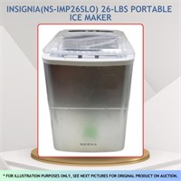 INSIGNIA 26-LBS PORTABLE ICE MAKER (AS IS)