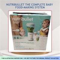 NUTRIBULLET THE COMPLETE FOOD-MAKING SYSTEM(AS IS)