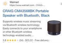 Craig Bluetooth portable speakers