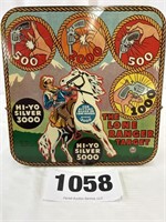 Marx "The Lone Ranger Target" Tin