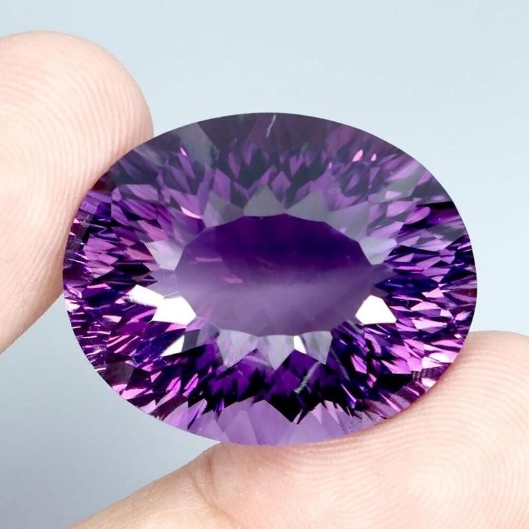 Natural Purple Amethyst 33.55  ct - VVS
