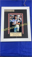 Signed 8x10 Framed Baseball Immortals Ted