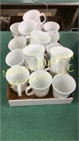 Corning cup set - 19 pieces