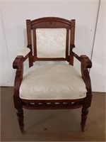 Vintage French Victorian Armchair