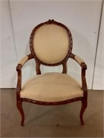 Vintage French Victorian Armchair