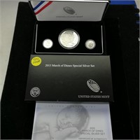 2015 US Mint March of Dimes Special Silver Set