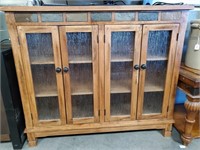 H- Solid Wood Cabinet With Slate Inserts