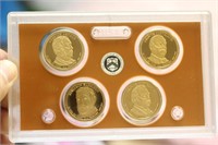 2012 US Mint Presidential $1.00 Coin Proof Set