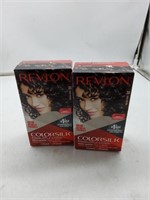 2 Revlon dark brown hair dye