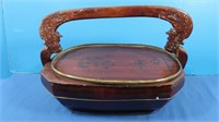 Vintage Chinese Lacquered Wedding Box