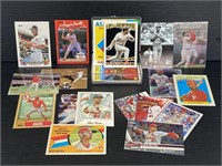Ozzie Smith & Alex Reyes baseball card collection