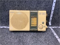 Old Sony Tap Tunes Radio
